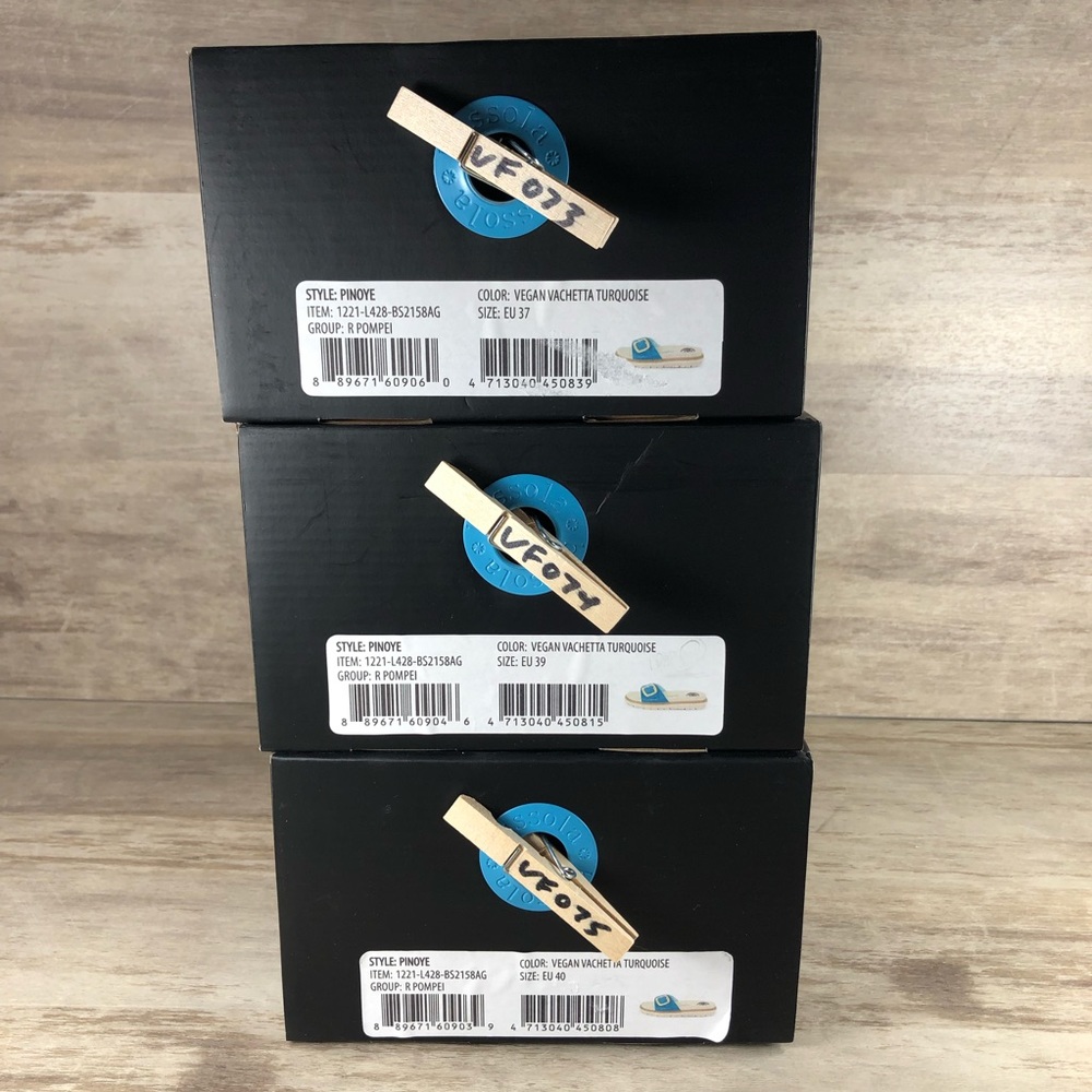 NEW Bussola Pinoye Sandal Vegan Turquoise with Gold Buckle Women 6.5, 8.5, 9 - Picture 13 of 13